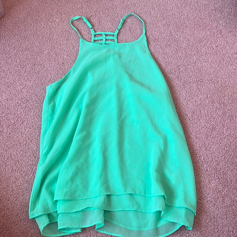 Vibrant Sheer Tank Size Small